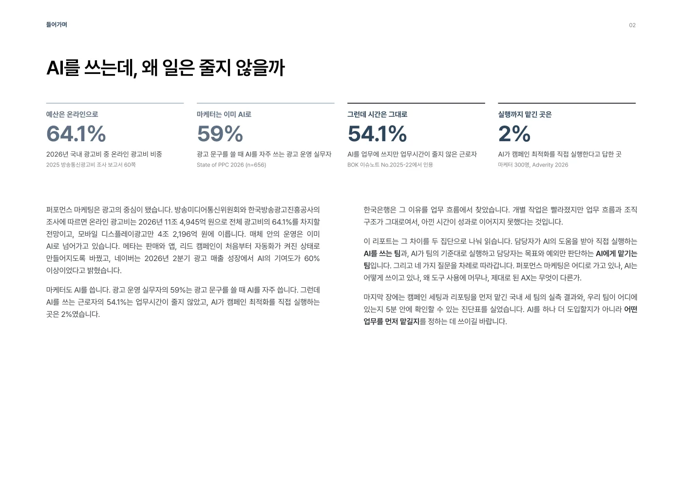 AI를 쓰는데 왜 일은 줄지 않는지 보여주는 네 가지 숫자